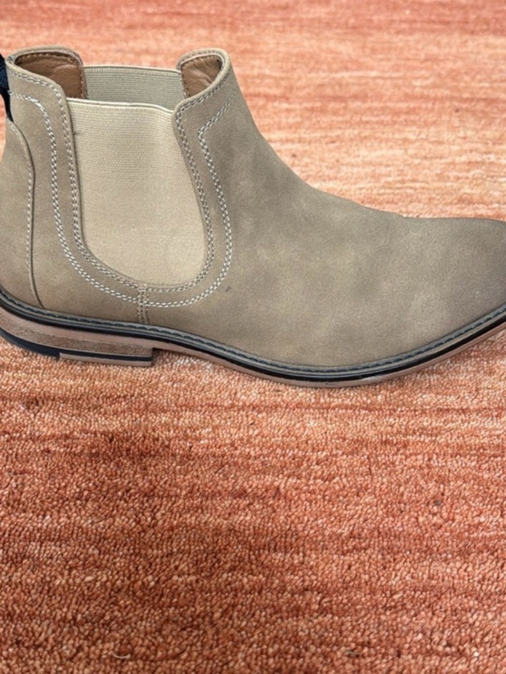 Steve Madden Men's Tan Chelsea Boots 8.5 - Picture 5 of 7